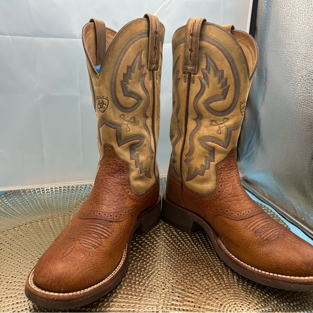 Ariat men 9 quantum crepe cowboy boots